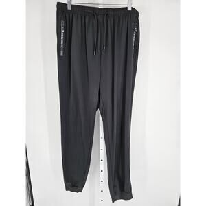 Stretch Active Womens Sz XS Loose Fit Jogger Athletic pants Black Stretchy